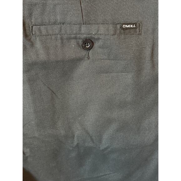 O'Neill Men's Standard Fit Shorts Black Light Check Pattern Size 34 Summer Beach - Picture 11 of 11